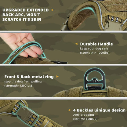 TrailPaw - Arnés Resistente para Perros