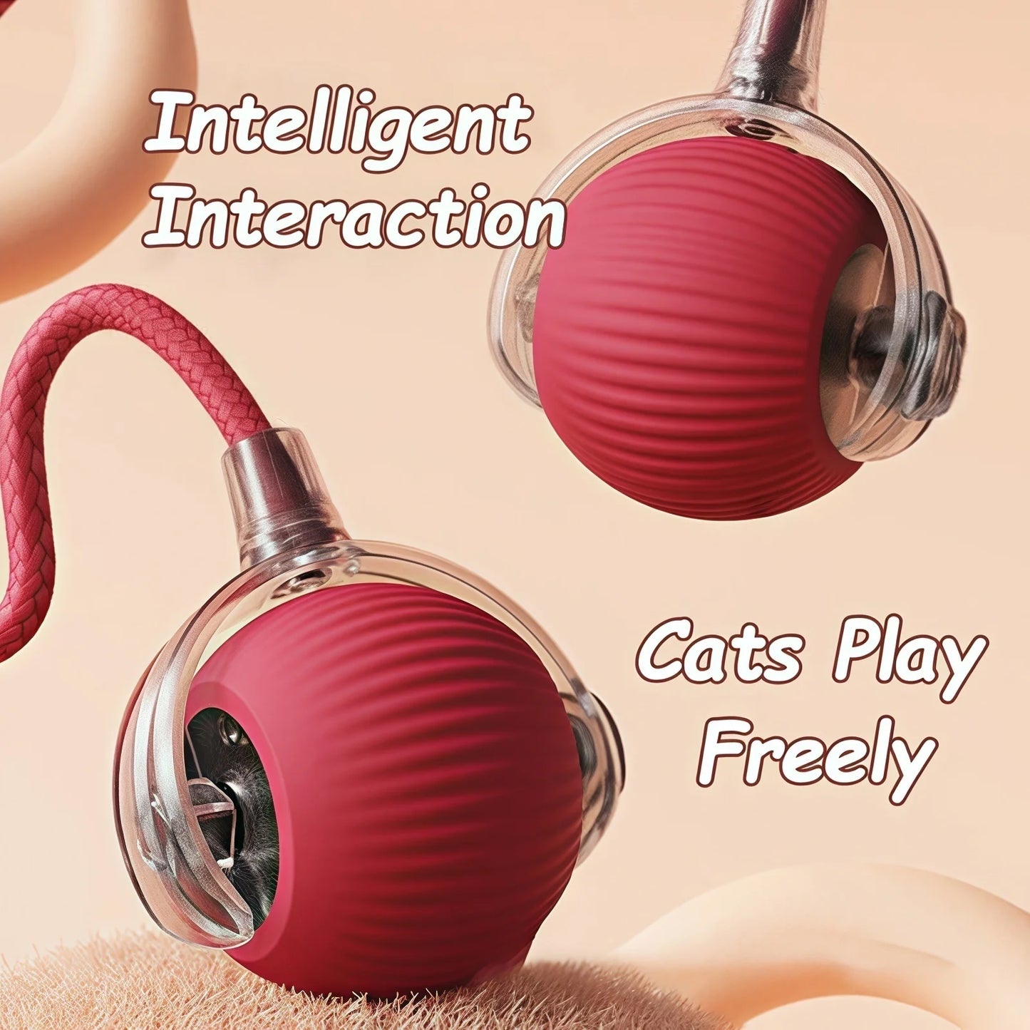 PlayTail - Pelota Eléctrica para Mascotas