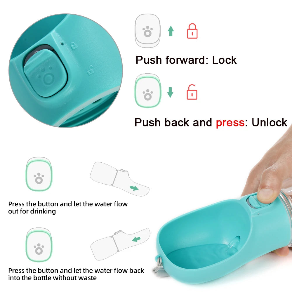 HydraPet - Dispensador Portátil para Perros