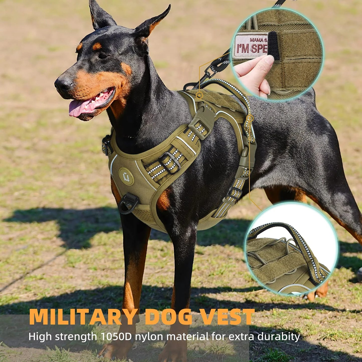 TrailPaw - Arnés Resistente para Perros