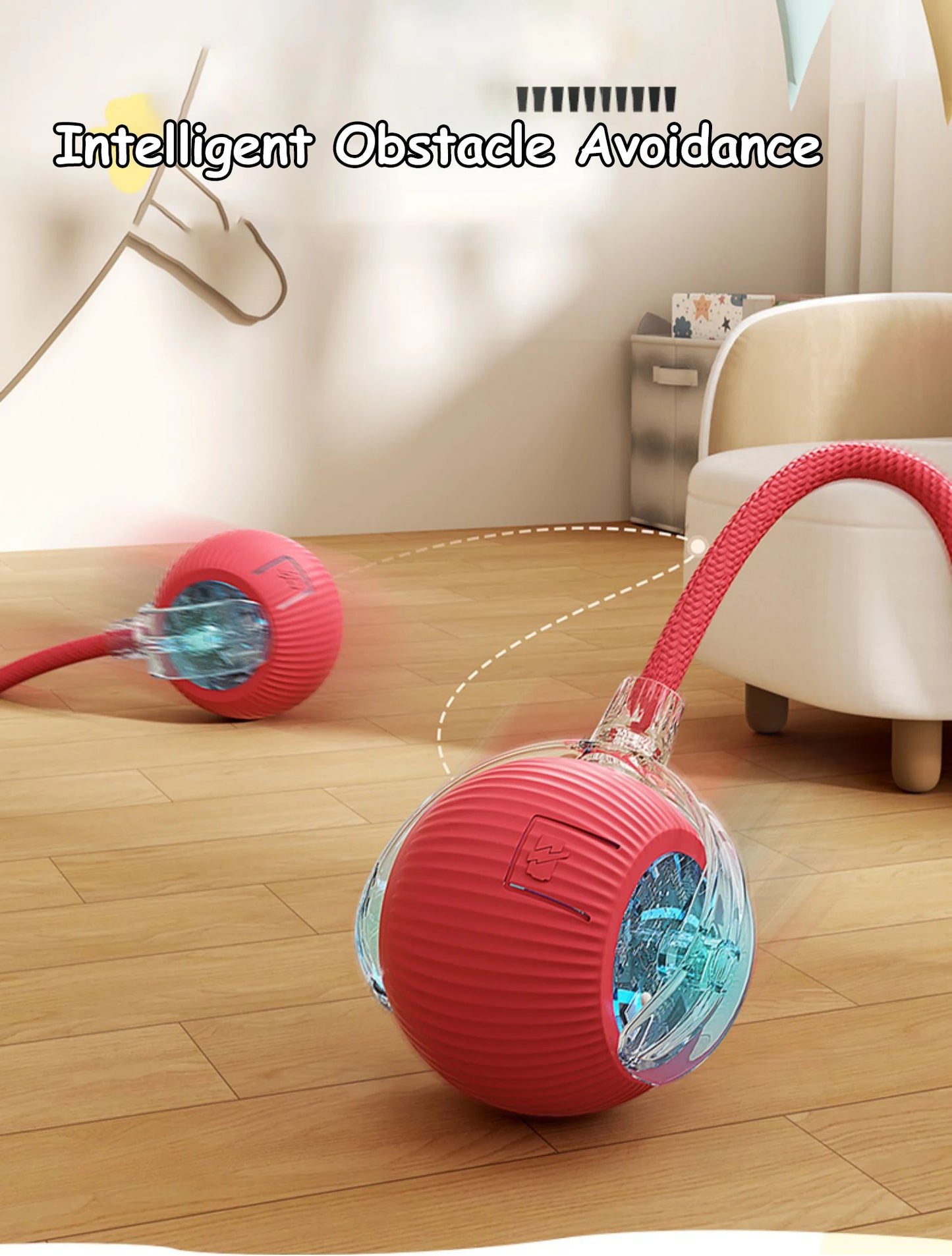 PlayTail - Pelota Eléctrica para Mascotas