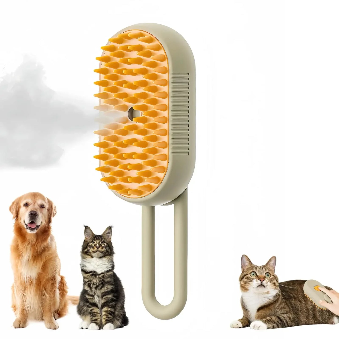 PetGlow - Cuidado completo del pelaje en un solo cepillo práctico y funcional