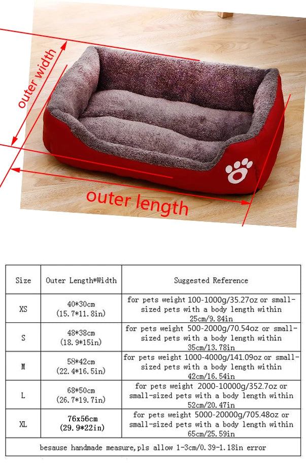 CozyPaw - Cama Tipo Saco para Perros y Gatos